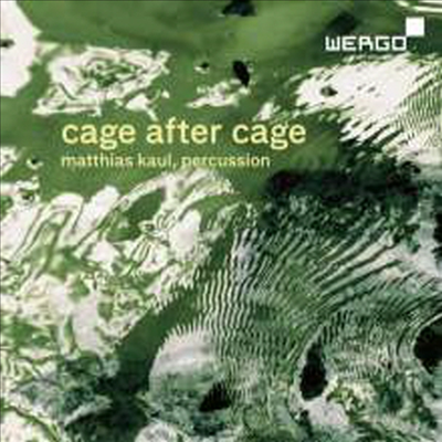 존 케이지: 독주 타악 작품집 (John Cage: Cage after Cage - Works for Solo Percussion)(CD) - Matthias Kaul