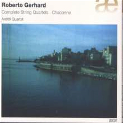 게르하르트: 현악 사중주 1, 2번, 바이올린 독주를 위한 샤콘느 (Gerhard: String Quartet No.1 &amp; 2, Chaconne For Violin Solo)(Digipack)(CD) - Arditti Quartet