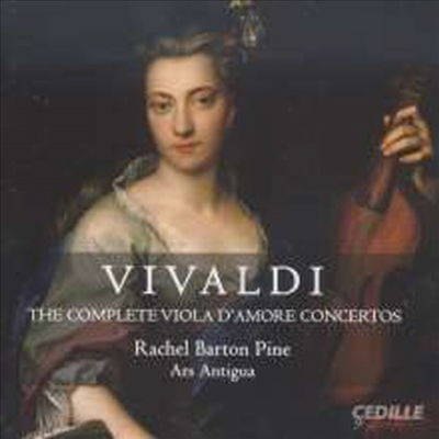 비발디: 비올라 다모레 협주곡 (Vivaldi: Complete Viola D'amore Concertos RV 97,392-397,540)(CD) - Rachel Barton Pine