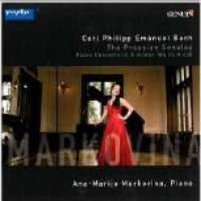 C P E Bach : The Prussian Sonatas Nos.1-6 (CD) - Ana-Marija Markovina