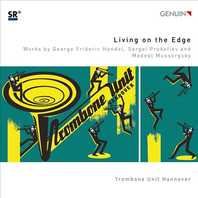 가장자리에 서서 - 트럼본 앙상블 작품집 (Living on the Edge)(CD) - Trombone Unit Hannover