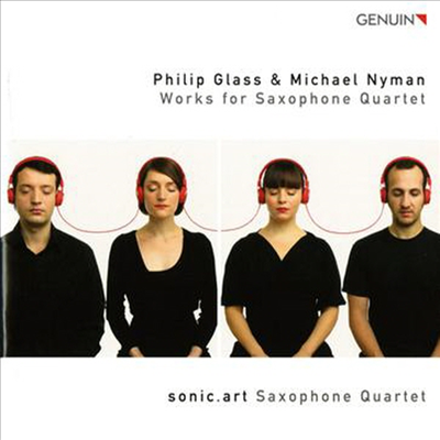 글래스 &amp; 니만 : 색소폰 사중주 (Glass &amp; Nyman : Works for Saxophone Quartet)(CD) - Sonic.art Saxophone Quartet