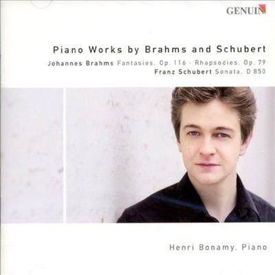 브람스 &amp; 슈베르트 : 피아노 작품집 (Henri Bonamy plays Brahms &amp; Schubert)(CD) - Henri Bonamy