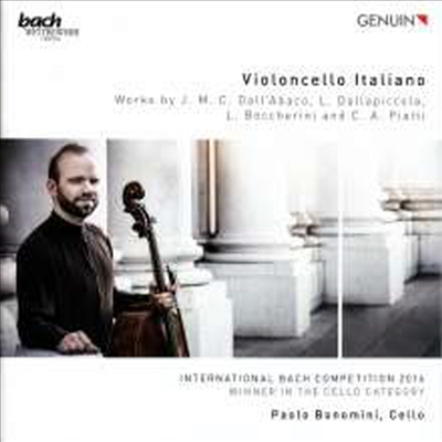 이탈리안 첼로 (Violoncello Italiano)(CD) - Paolo Bonomini