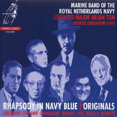 랩소디 인 네이비 블루 (Rhapsody in Navy Blue - Originals)(CD) - Arjan Tien