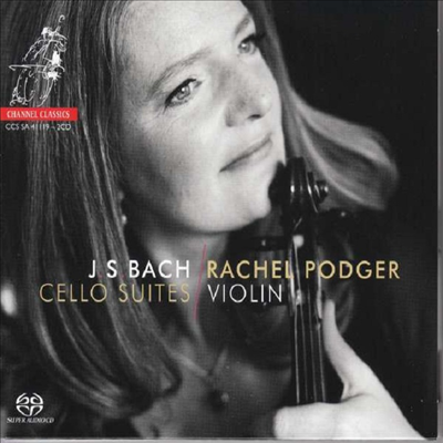 바흐: 무반주 첼로 모음곡 - 바이올린 편곡반 (Bach: Cello Suites - arranged for Violin) (2SACD Hybrid) (Digipack) - Rachel Podger