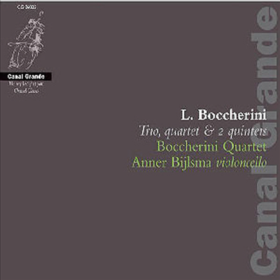 보케리니 : 삼중주, 사중주, 오중주 (Boccherini : Trio, Quartet, 2 Quintets)(CD) - Boccherini Quartet