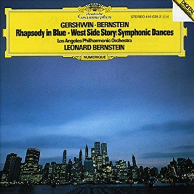 거쉰 : 랩소디 인 블루 &amp; 번스타인: 교향적 무곡 &#39;웨스트 사이드 스토리&#39; (Gershwin : Rhapsody in Blue &amp; Bernstein: &#39;West Side Story&#39; - Symphonic Dances)(CD) - Leonard Bernstein