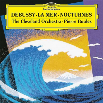 드뷔시: 바다 &amp; 녹턴 (Debussy: La Mer &amp; Nocturnes - Vinyl Edition) (180g)(LP) - Pierre Boulez