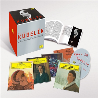 라파엘 쿠벨릭 - 쿠벨릭 DG 전집 (Rafael Kubelik - The Complete Recordings On Deutsche Grammophon) (64CD + 2DVD Boxset) - Rafael Kubelik