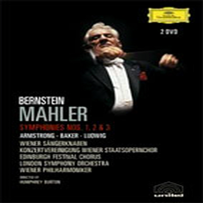 말러 : 교향곡 1-3번 (Mahler : Symphonies Nos.1, 2 & 3) (2DVD) - Leonard Bernstein