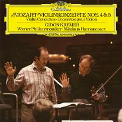 모차르트: 바이올린 협주곡 4 & 5번 (Mozart: Violin Concertos 4 & 5) (180g)(LP) - Nikolaus Harnoncourt