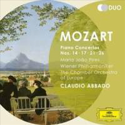 모차르트: 피아노 협주곡 14, 17, 21 & 26번 (Mozart: Piano Concertos Nos. 14, 17, 21 & 26) (2CD) - Maria Joao Pires