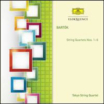 바르톡: 현악 사중주 1-6번 (Bartok: String Quartets No.1-6) (2CD) - Tokyo String Quartet