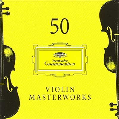 바이올린 마스터스 50 (50 Violin Masterworks) (Digipack)(3CD) - 여러 아티스트