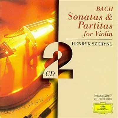 바흐 : 무반주 바이올린 소나타와 파르티타 (Bach : Sonatas And Partitas For Violin Solo BWV1001 - 1006) (2CD) - Henryk Szeryng
