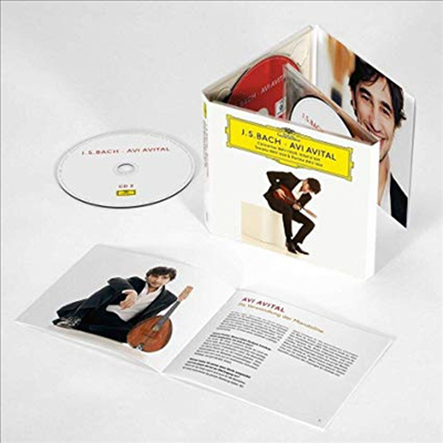 바흐: 만돌린 협주곡, 소나타, 파르티타 (Bach: Mandolin Concertos BWV1041, 1052 & 1056, Sonata BWV1034, Partita BWV1004) (Ltd. Tour Edit)(Digipack)(2CD+DVD) - Avi Avital
