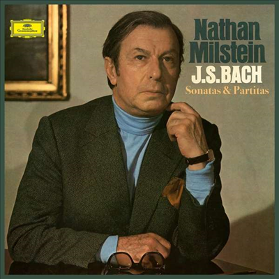 바흐: 무반주 바이올린을 위한 소나타와 파르티타 전곡 1 - 3번 (Bach: Sonatas & Partitas for solo violin, BWV1001-1006) (180g)(3LP) - Nathan Milstein