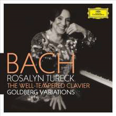 바흐: 평균율 1, 2권, 골드베르그 변주곡 (Bach: Well-Tempered Clavier Book 1 & 2 BWV846-893, Goldberg Variations BWV988) (6CD Boxset) - Rosalyn Tureck