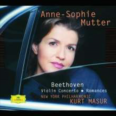 베토벤: 바이올린 협주곡, 로망스 1 & 2번(Beethoven: Violin Concerto In D Op.61, Romance No.1 In G Op.40 & No.2 In F Op.50)(CD) (Digipack) - Anne-Sophie Mutter