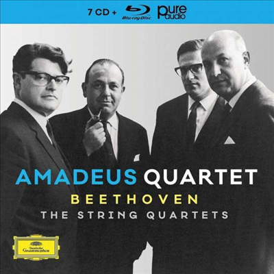 베토벤: 현악 사중주 전집 1- 16번 (Beethoven: Complete String Quartets Nos.1 - 16) (7CD + 1Blu-ray Audio Boxset) - Amadeus Quartett