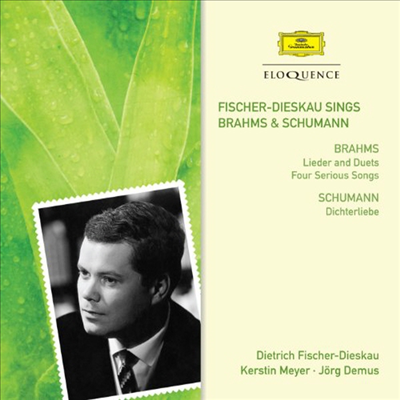 브람스 : 가곡, 듀엣, 4개의 엄숙한 노래 &amp; 슈만 : 시인의 사랑 (Fischer-Dieskau sings Brahms &amp; Schumann) (최초 CD 발매반) - Dietrich Fischer-Dieskau