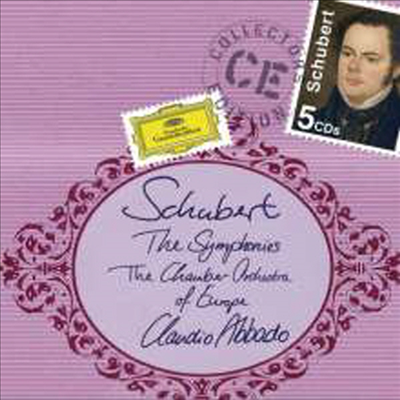 슈베르트 : 교향곡집 (Schubert : The Symphonies) (5CD Boxset) - Claudio Abbado