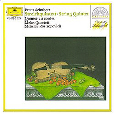 슈베르트 : 현악 오중주 C장조 D.956 (Schubert : String Quintet, D956)(CD) - Mstislav Rostropovich