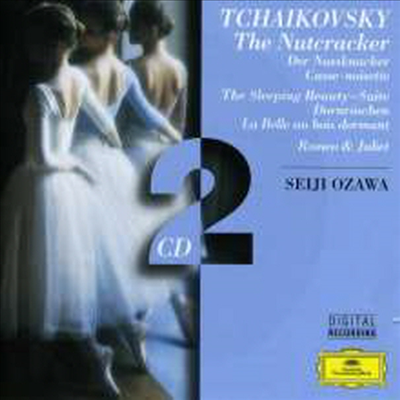 차이코프스키 : 호두까기 인형, 잠자는 숲속의 미녀, 로미오와 줄리엣 서곡 (Tchaikovsky : The Nutcracker Op.71, The Sleeping Beauty Suite Op.66a, Romeo And Juliet Fantasy Overture) (2CD) - Seiji Ozawa