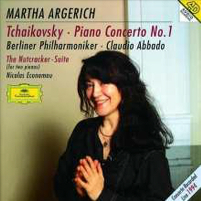 차이코프스키: 피아노 협주곡 1번, 호두까기 인형 모음곡 (Tchaikovsky : Piano Concerto No.1 Op.23, The Nutcracker Op.71a)(CD) - Martha Argerich