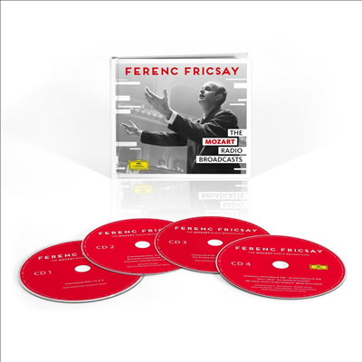 프리차이 방송 녹음 - 모차르트 작품 (Ferenc Fricsay - The Mozart Radio Broadcasts) (4CD) - Ferenc Fricsay