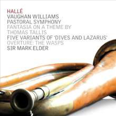 본 윌리엄스: 교향곡 3번 &#39;전원&#39; &amp; 토마스 탈리스 주제에 의한 환상곡 (Vaughan Williams: Symphony No.3 &amp; Fantasie Uber Ein Thema Von Thomas Tallis)(CD) - Mark Elder