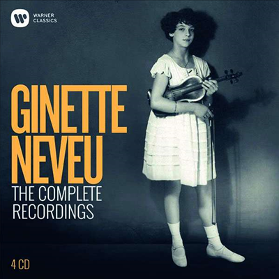 느뵈 EMI 녹음 전집 - 탄생 100주년 기념 (Ginette Neveu - The Complete Recordings) (4CD) - Ginette Neveu