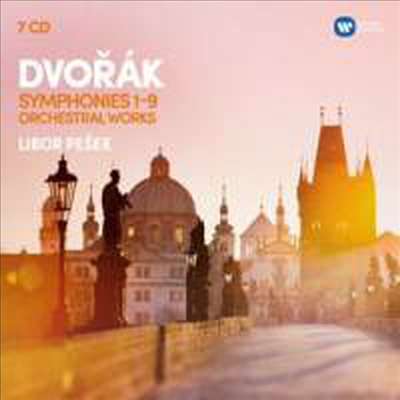 드보르작: 교향곡 전집 1번 - 9번 (Dvorak: Symphonies Nos.1 - 9 &amp; Orchestral Works) (7CD Boxset) - Libor Pesek