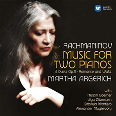 라흐마니노프: 두 대의 피아노를 위한 작품집 (Rachmaninov: Works For Two Pianos)(CD) - Martha Argerich