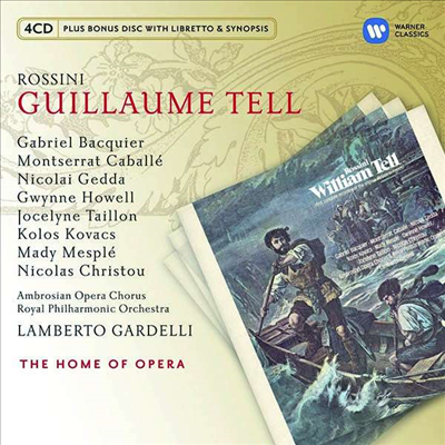로시니 : 윌리암 텔 (Rossini : Guillaume Tell) (Bonus Disc with Libretto &amp; Synopsis) (5CD) - Montserrat Caballe