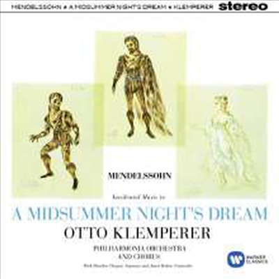 멘델스존: 한여름밤의 꿈 (Mendelssohn: A Midsummer Night's Dream - incidental music, Op. 61)(CD) - Otto Klemperer