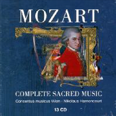 모차르트 : 종교 음악 전곡집 (Mozart : Complete Sacred Music) (13CD Boxset) - Nikolaus Harnoncourt