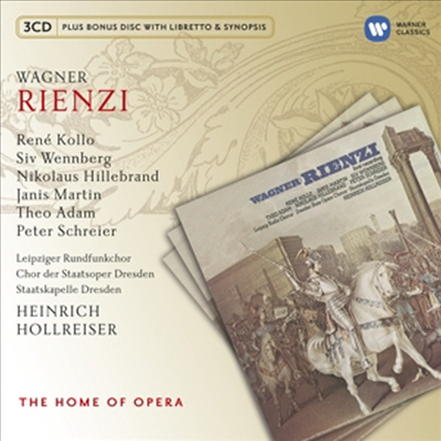 바그너 : 리엔치 (Wagner : Rienzi) (3CD+CD-Rom) - Heinrich Hollreiser