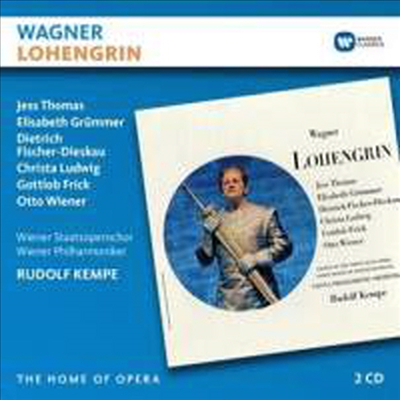 바그너: 오페라 '로엔그린' (Wagner: Opera 'Lohengrin') (3CD) - Rudolf Kempe