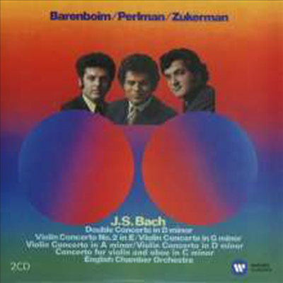 바흐: 바이올린 협주곡 (Bach: Violin Concertos BWV 1041-1043,1052,1056,1060) (2CD) - Itzhak Perlman