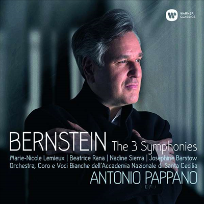 번스타인: 교향곡 전곡 1 - 3번 (Bernstein: Complete Symphonies Nos.1 - 3) (2CD) - Antonio Pappano