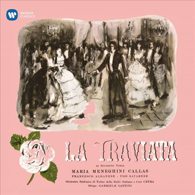 베르디: 오페라 '라 트라비아타' (Verdi: Opera 'La Traviata') (180g)(3LP Boxset) - Maria Callas