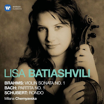 브람스: 바이올린 소나타 1번 &amp; 바흐: 무반주 바이올린 파르티타 1번 (Brahms: Violin Sonata No.1 &amp; Bach: Partita for Solo Violin No.1)(CD) - Lisa Batiashvili