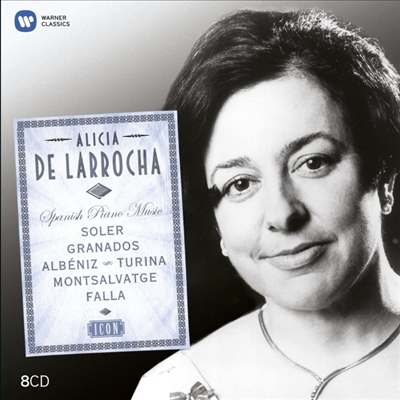 아이콘: 알리시아 데 라로차 (Icon: Alicia De Larrocha) (8CD Boxset) - Alicia de Larrocha