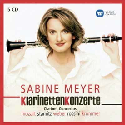 자비네 마이어가 연주하는 클라리넷 협주곡집 (Sabine Meyer Clarinet Connection - Clarinet Concertos) (5CD Boxset) - Sabine Meyer