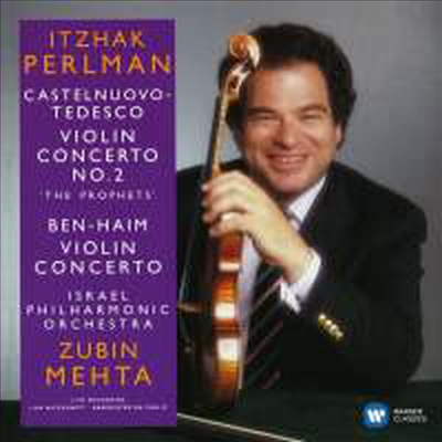 카스텔누오보-테데스코 & 벤-하임: 바이올린 협주곡 (Ben-Haim & Castelnuovo-Tedesco: Violin Concertos)(CD) - Itzhak Perlman