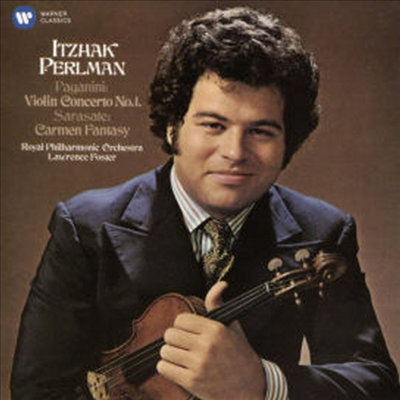 파가니니: 바이올린 협주곡 1번 &amp; 사라사테: 카르멘 환상곡 (Paganini: Violin Concerto No.1 &amp; Sarasate: Fantasy Carmen)(CD) - Itzhak Perlman