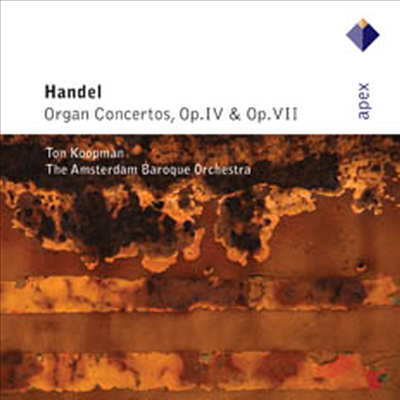 헨델 : 오르간 협주곡 (Handel : Organ Concertos Op.4, Op.7) (2CD) - Ton Koopman