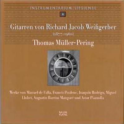 바이스게르버의 역사적 기타 (Guitar From Richeard Jacob Weifgerber)(Digipack)(CD) - Thomas Muller-Pering